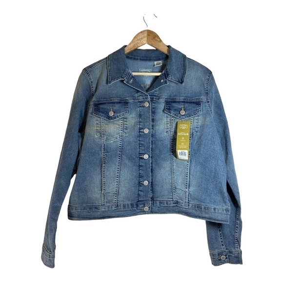Denim Blue Women's Jacket - Picture 6 of 6